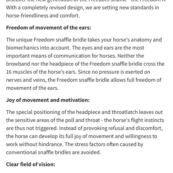 Stubben Freedom 2 Bridle Cob - Picture 14 of 14